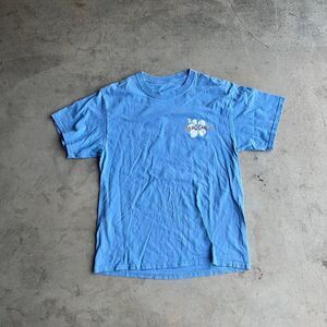 Trader Joes blue y2k worker issued shirt mens size M